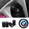 pgncs2 4PCS Car Wheel Tire Valve Cap Protect Cover For BMW 50th Anniversary 1 3 5 7 series E83 F16 E70 Styling Accessories