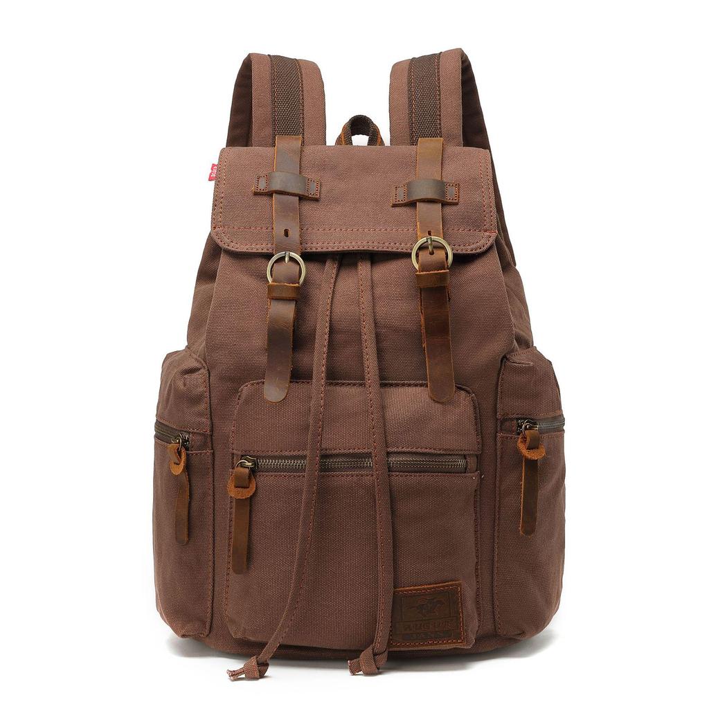 Zaino da Viaggio Unisex Retrò - Borsa per Computer da Uomo alla Moda