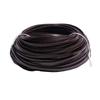 5 metri 3mm Cavo Piatto Rotondo in Vera Pelle Filo Colore Nero Marrone Corda di Pelle Stringa Bracciale Collana Fai da Te Creazione Gioielli