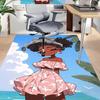 Summer Beach Vibes Carpet For Playroom Bedroom Living Room Sofa Home Decorkids Game Area Rug Nonslip Floor Mat