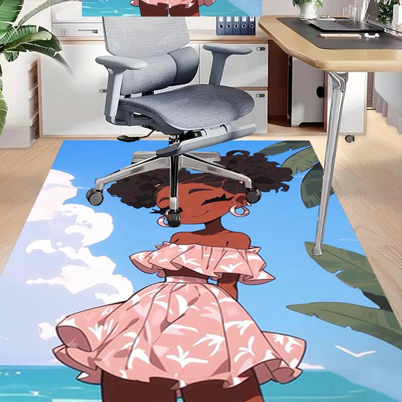 Summer Beach Vibes Carpet For Playroom Bedroom Living Room Sofa Home Decorkids Game Area Rug Nonslip Floor Mat