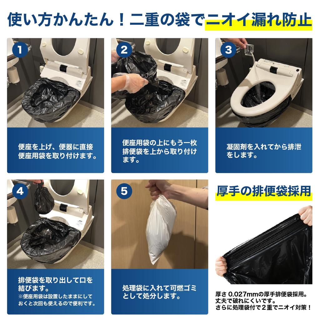 Portable Toilet Antibacterial and Includes Compressed Towels Sanitary Disaster Shelf 10g of Emergency Portable Box with Disaster Preparedness Supplies