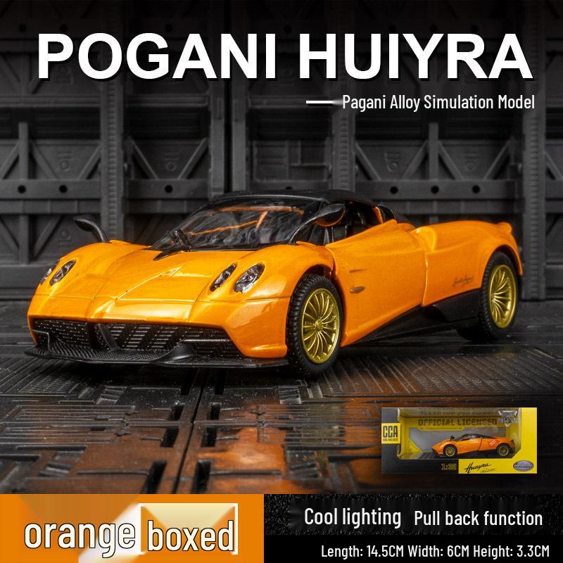 

Модель спортивного автомобиля Pagani Huayra из сплава со звуковыми и световыми эффектами