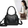 Large Capacity Commuter Shoulder Bag Women PU Hand Bag