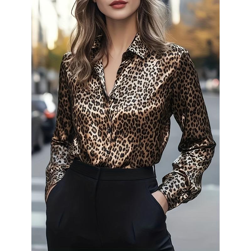 Fashionable elegant women s autumn and winter blouse shirt S