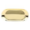 Auxiliary Tools 430 Stainless Steel Storage Tray Oval Shape 23CM Candle Tool Tray Decorative Tray Makeup Serving