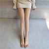Autumn and Winter New Water Gloss Pants Flesh-colored Outer Wear Nude Pants Single-layer Bare-leg Pantyhose Women's Leggings