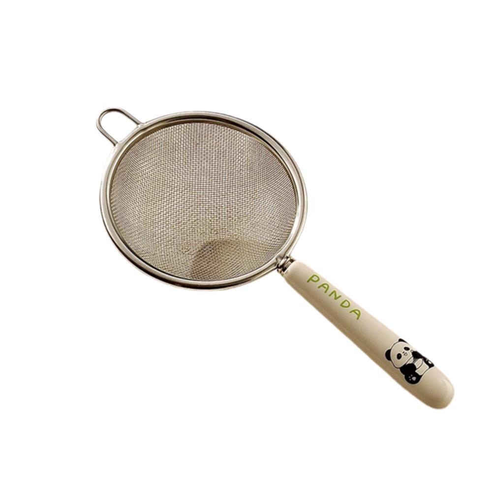

Stainless Steel Matcha Sifter Easy to Clean Tea Strainer New Food Sifters for Kitchen Sitting Panda