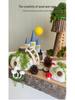 Eco-Friendly Kindergarten Art Supplies: Natural Twigs & Wood Chips for DIY Treehouse Projects