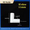 Three-Dimensional Plastic Right Angle Joint Connector for Tent and Studio Accessories
