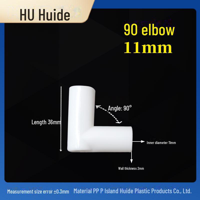 Three-Dimensional Plastic Right Angle Joint Connector for Tent and Studio Accessories