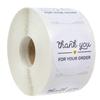 50-500pcs Round Gold Foil Thank You For Your Order Stickers 1 Inch Wedding Pretty Gift Cards Envelope Sealing Label Stickers