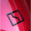 For Geely Zeekr 001 2025-2025 Accessories 1pcs Black Look Trim Car Front Machine Panel Logo Cover Decor Sticker Frame Garnish