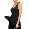 Charkleaks Womens Sports Tank Vest Sleeveless Workout Tank Top for Women Slim Fit Yoga Open Back Gym Muscle Yoga Cami