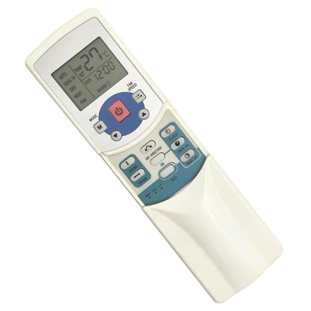 Praktische Ersatzfernbedienung mit Kunststoffstruktur zur Wiederherstellung der Funktionalität Ihrer Klimaanlage