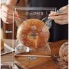 [SWEETM] Bread Bags, Sweet Bread Bags, 15x18cm, Pack of 50, Tape Attached, OPP Bags, Fully Inspected