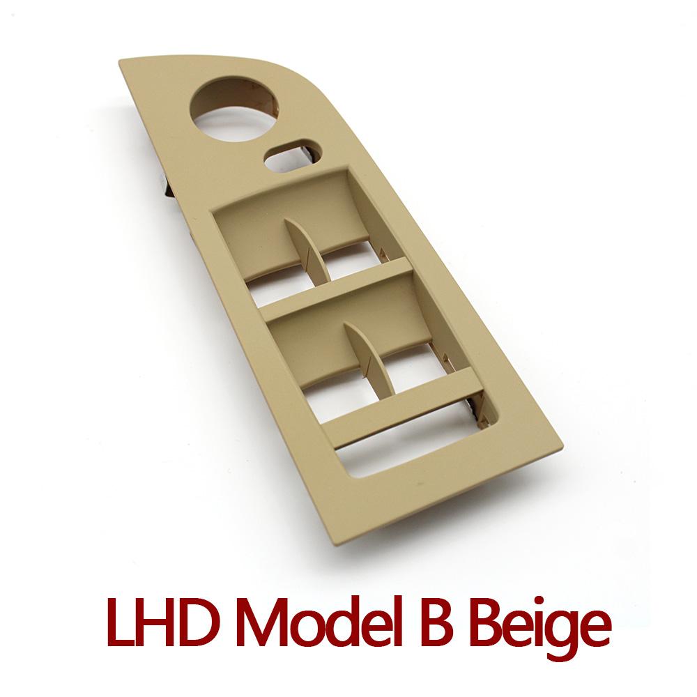 LHD RHD Car Window Lifting Switch Panel Outer Cover Replacement For BMW 3 Series E90 E91 316 318 320 325 328i