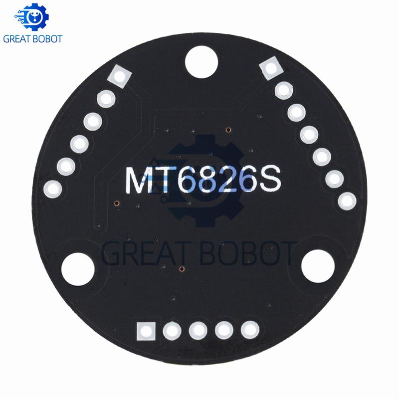 MT6826S High Precision High Speed Magnetic Encoder Magnetic Induction Angle Measurement Sensor Module for arduino
