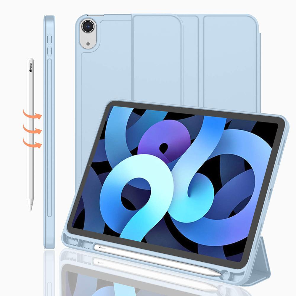 For IPad Protective Case, Tablet Full-Cover 9.7inch Anti-Drop Silicone Soft 11inch With Pen Slot