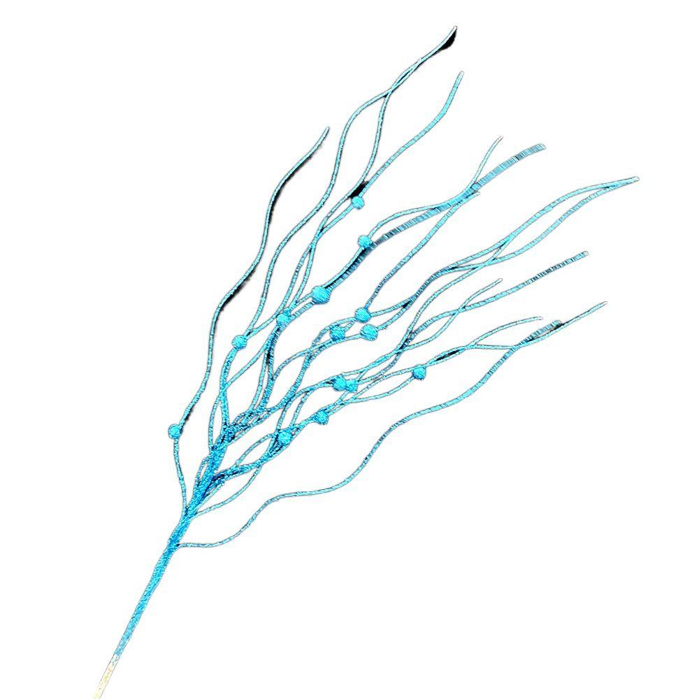 

Home Photo Props DIY Vase Dragon Beard Bubble Artificial Flowers Christmas Ornaments Fake Flowers синий