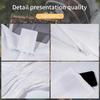 Enhanced White Beekeeping Protective Suit - One-Piece Split Anti-Bee Design