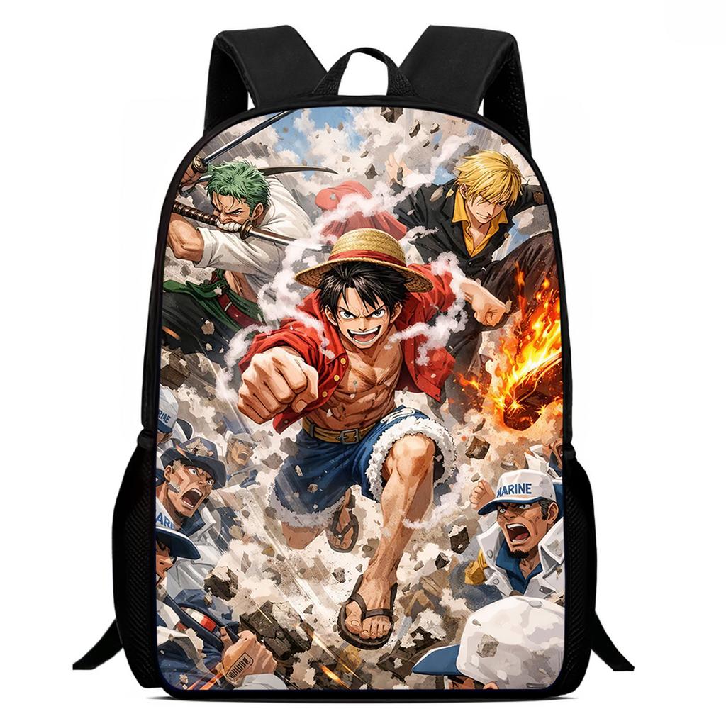 15 Inch One Piece Lightweight Large Capacity School Backpack, Durable Travel Outing Daypack Unisex for Boys Girls Age 6-10 Use
