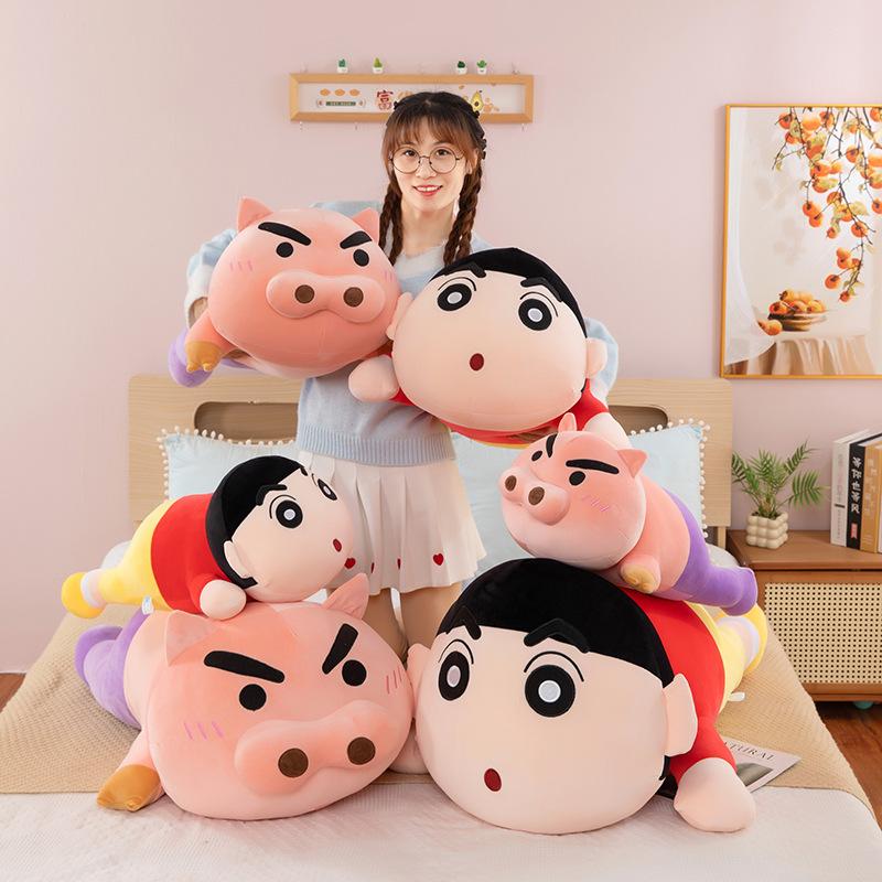 New crayon small salary pillow doll throw pillow small salary doll plush toy sofa pillow girls gift ornament