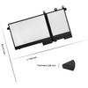 93FTF D4CMT GJKNX DJWGP DV9NT FPT1C GD1JP 83XPC 00JWGP 0DJWGP 4YFVG Laptop Battery Replacement for Dell Precision 15 3520 3530 Latitude 5280 5288