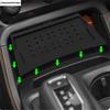Für Ford Ranger 2024 2025 Kabelloses Ladegerät Handy-LadePad Silikagel Innenraum-Modifikation Schutz Zubehör
