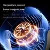 Silent Dual-Use USB Charging Fan for Efficient Air Circulation