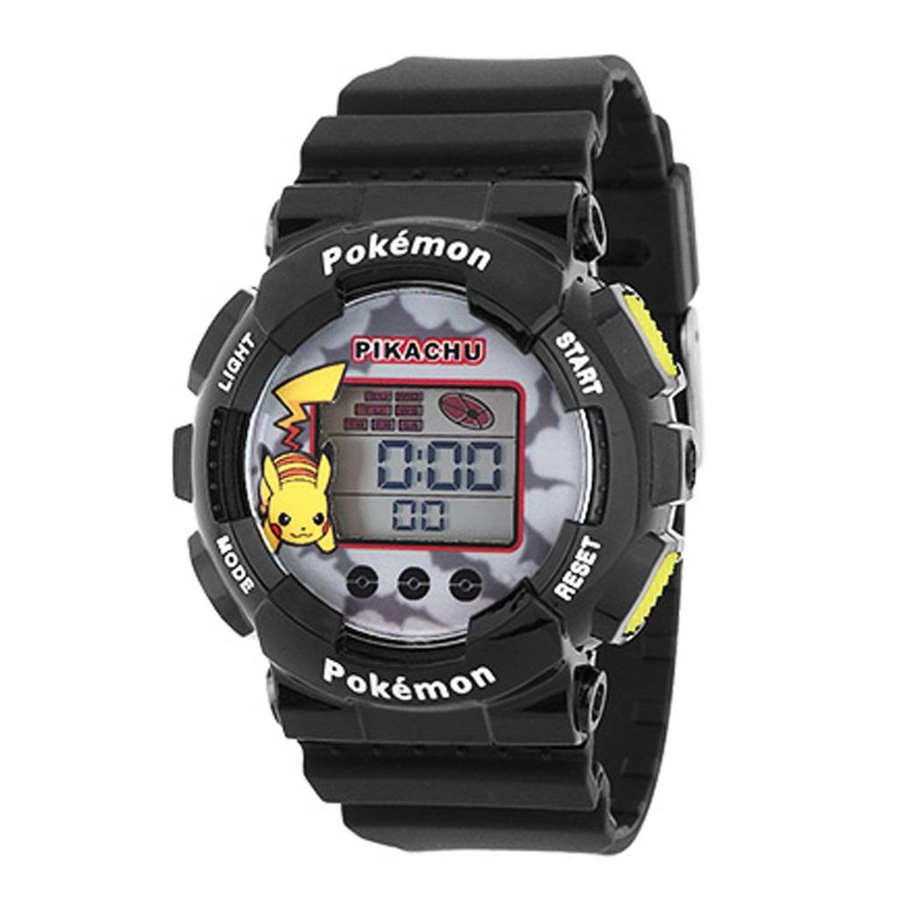 Flame Pokemon Digital Watch Black [Sun Co., Ltd.] J-Axis PM-BV04-BK