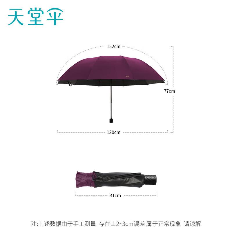 Paradise Extra Large 10-Rib 3-Fold UV Umbrella