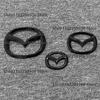 For Mazda MX5 Miata NC ND Black ABS Front Grille Emblem Steering Wheel Rear Trunk Badge  Logo Rear Tail Refitting Decoration