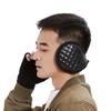 Tri-polar Winter PU Leather Earmuffs