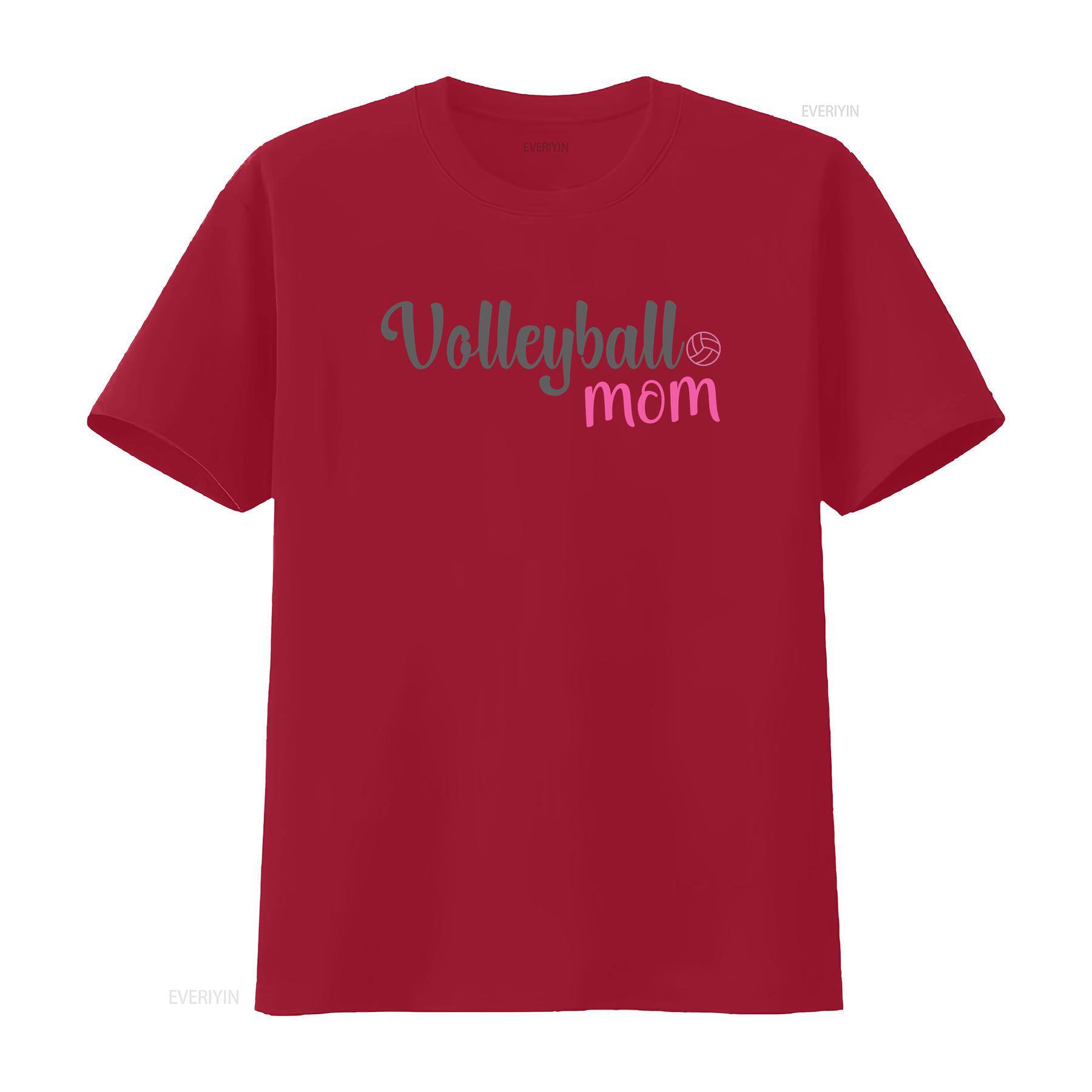 

Volleyball Mom Lover T Shirt Fan Game Day SporT vintage Washed Slightly Stylish Versatile Breathable designer clothes Casual S