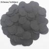 8/10/15/20/25/30/35/40/45/50mm Non Woven Round Felt Circle Pads for DIY Crafting Flower Backing Hair Accessories Vacuum Filters