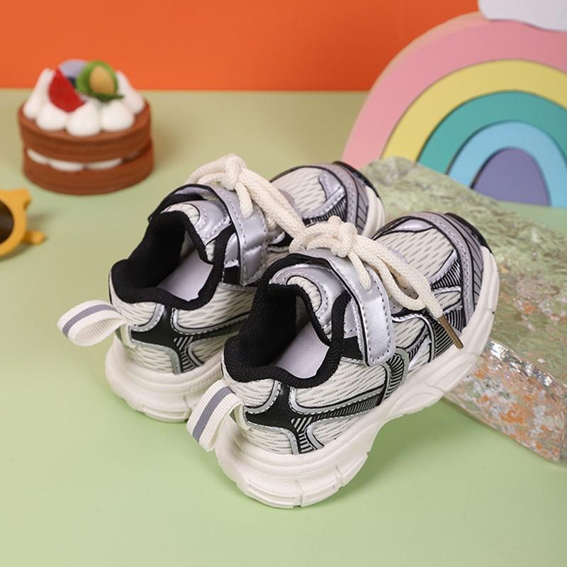 Baby Sneakers Non-slip Mesh Breathable Toddler Kids Running Shoes Soft Bottom 2025 New Boys Girls Sports Shoes Comfortable