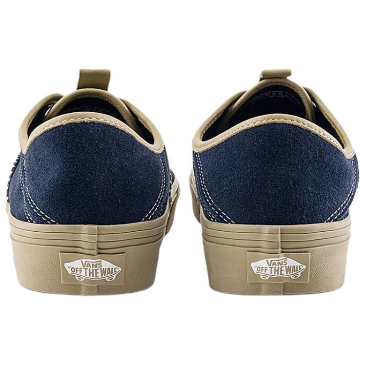 Vans Autentyczne Niskie Buty Skateboardowe Unisex Niebieskie VN000EETEMV