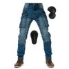 Men's Four-Season Motorcycle Riding Pants - Anti-Fall, Large Pocket, Slim Fit, High Stretch Denim
