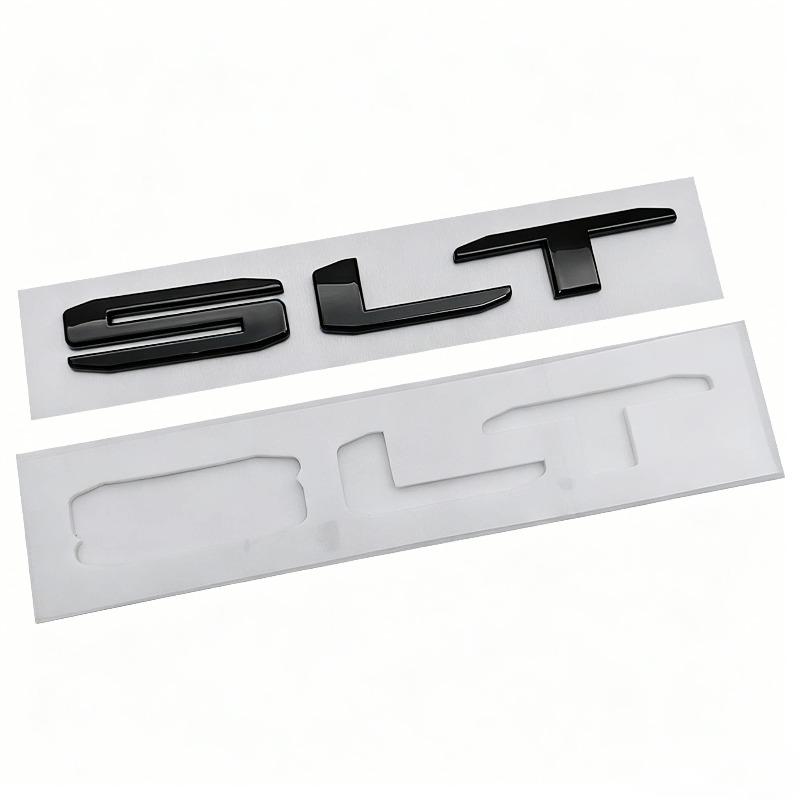 Suitable for GMC YUKON SLT stickers, new SLT heavy-duty truck stickers, and modified rear trunk badge stickers