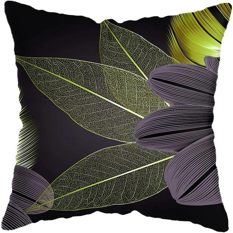 

Подушка для дивана, черная подушка, чехол для офисной подушки, домашний декор, подушка для спальни, наволочка 50x50cm