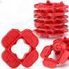 1/4/6Pcs Thickened 4-in-1 Multi-Size Deck Spacer Tool Decking Board Spacers  Lawn Garage Garden