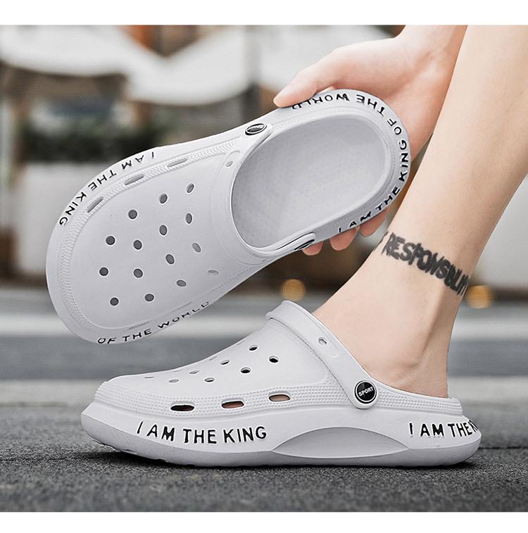 Fashion 2024 Latest EVA Men's Women's Universal Slippers Sandals Dual Wear 5.0 Version Comfortable Soft Beach Outdoor Slippers