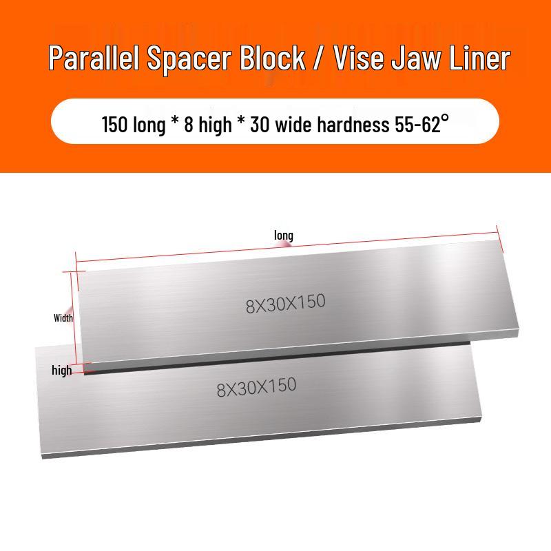 Parallel Shim Vise: CNC Milling Machine Fixture for Equal Height Support