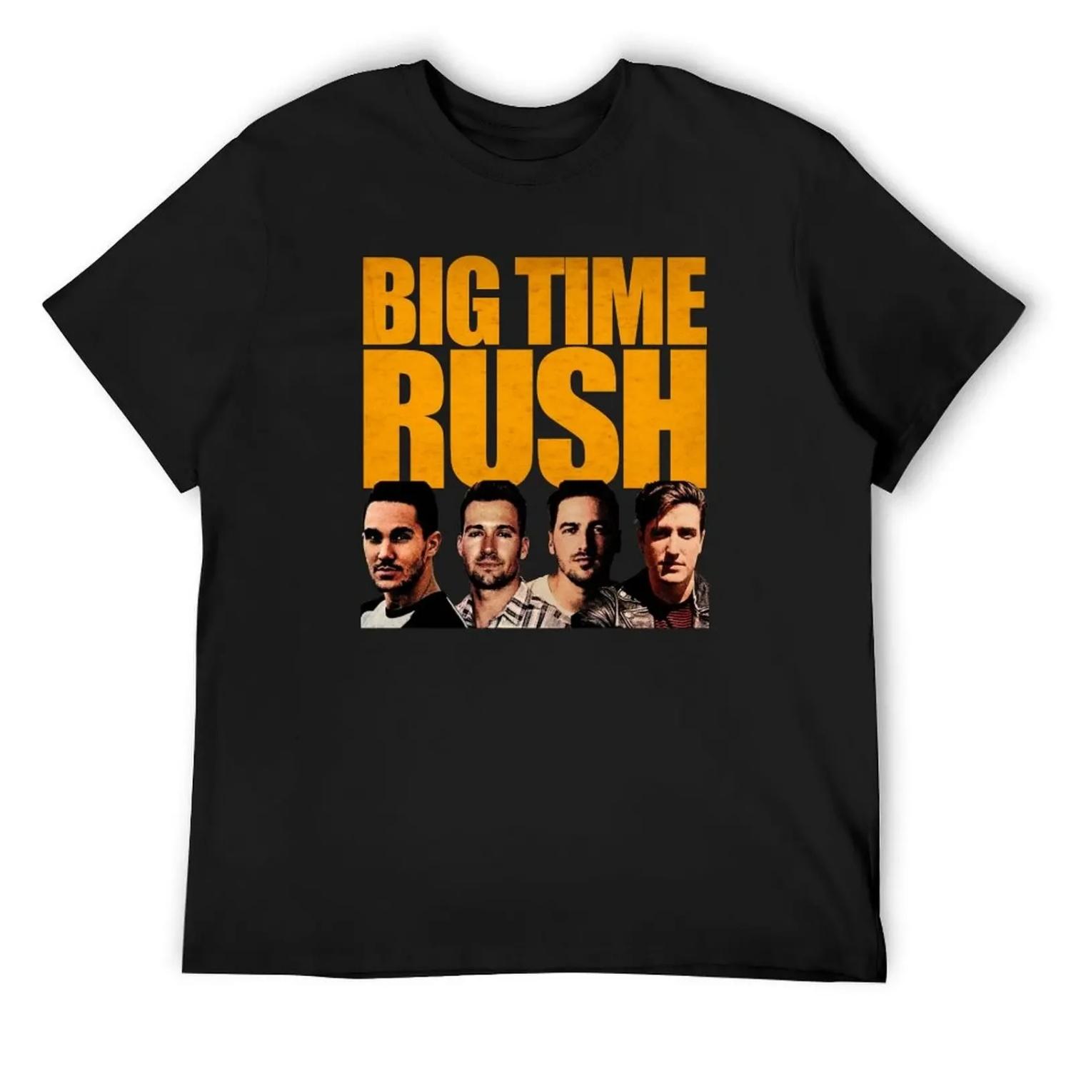 

Big Time Rush 2022 Tour T-Shirt Blouse oversized graphic tee custom shirt tees mens plain t shirts XXXXXL чорний