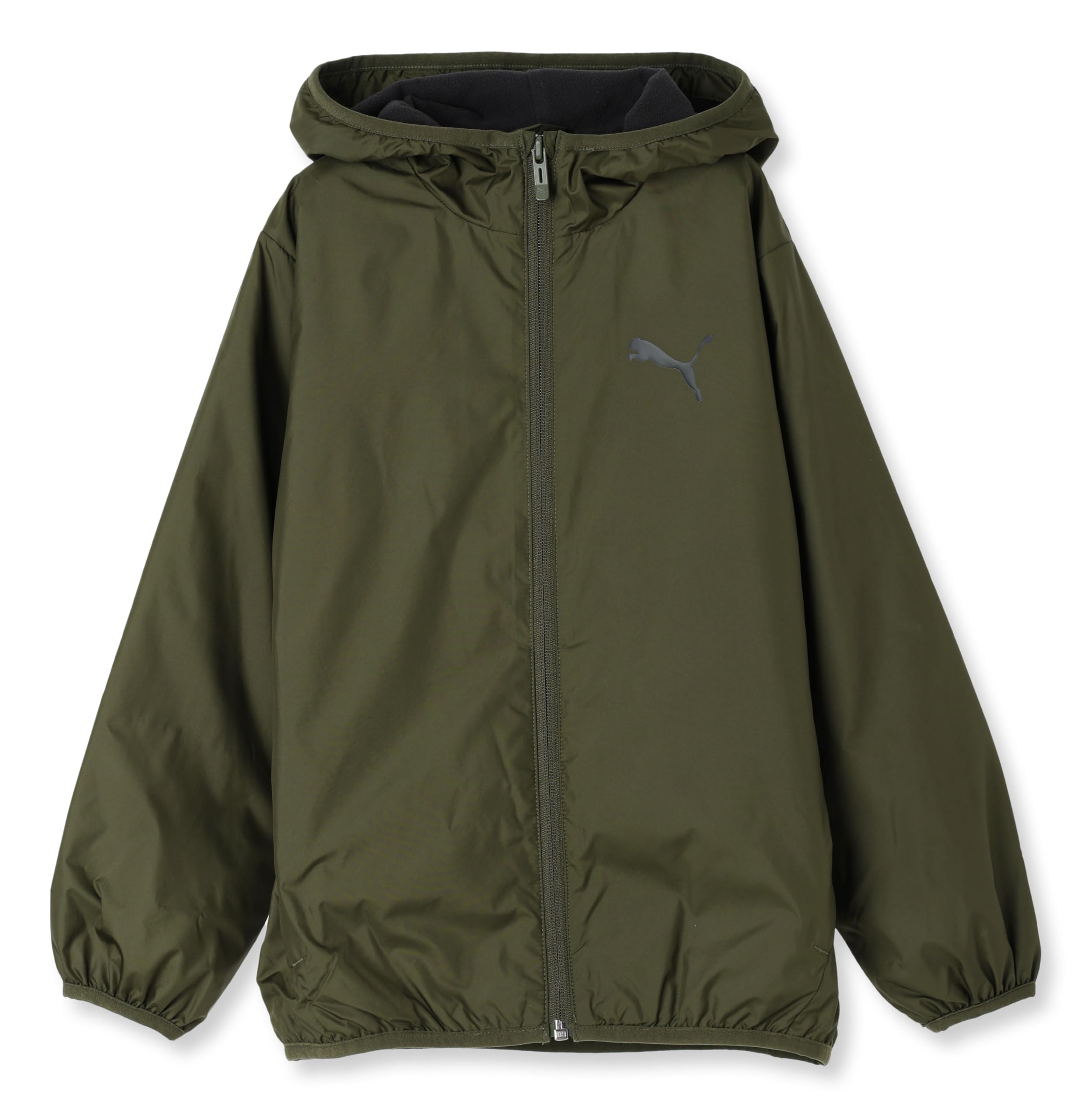 

Puma Ветровка Детская куртка на флисовой подкладке цвета темный олива, 628961, Осень/Зима 2024, (70)