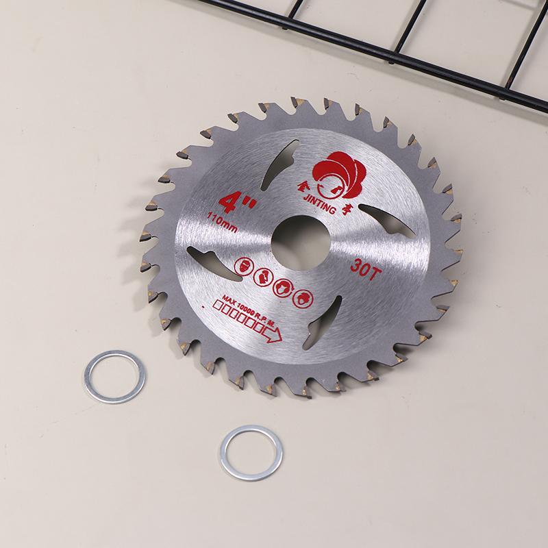4'' 40T Circular Saw Blade Wood Cutting Disc 110*20Mm Woodworking Cutter For Wood Plastic Metal Rotating Tool Power Tool Acces