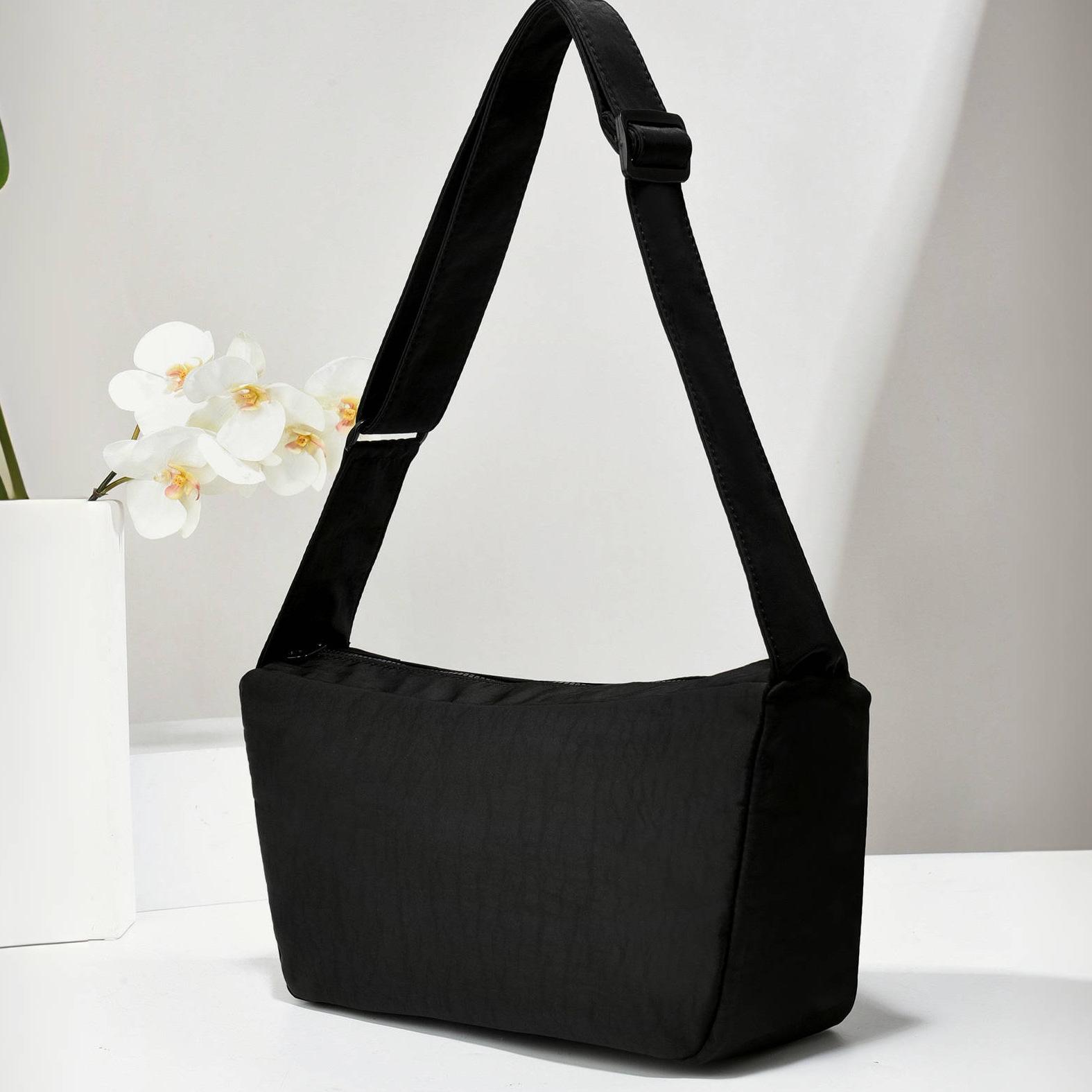 Новая сумка через плечо простая атмосфера сумка-мессенджер спортивная сумка через плечо однотонная универсальная унисекс 31*14*18