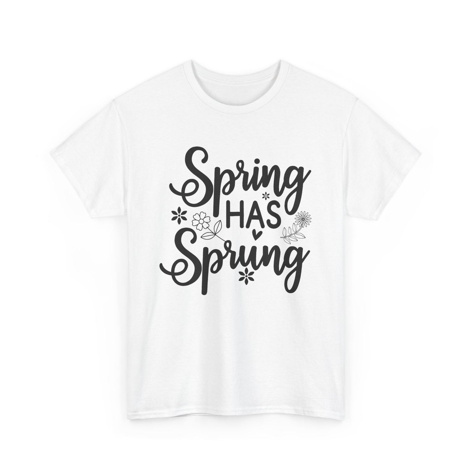 Bees & Blossoms T-Shirt | Pollination & Spring Beauty Tee | Spring Has Sprung Unisex T-Shirt M