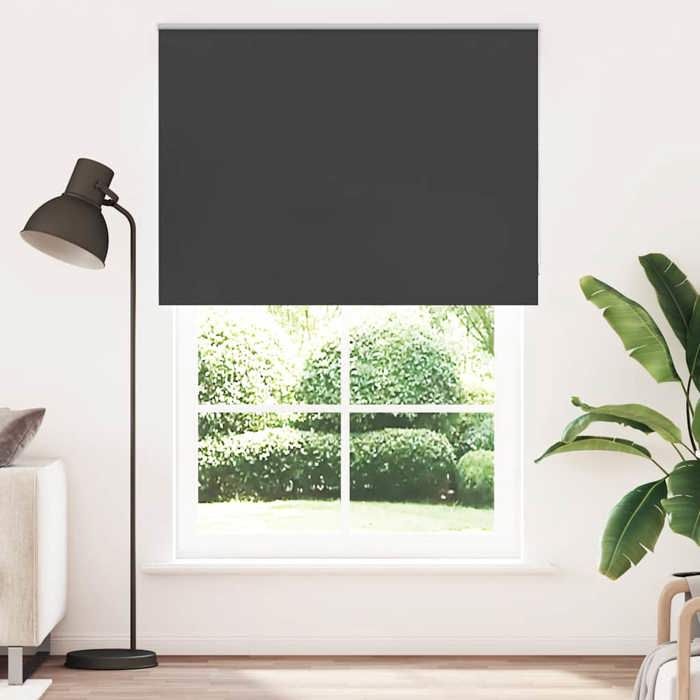 VidaXL Blackout Roller Blind Fabric Width 151.6 Cm Polyester 4010957